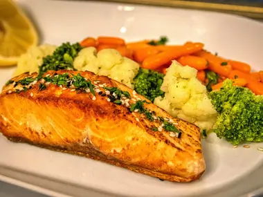 Salmón al horno